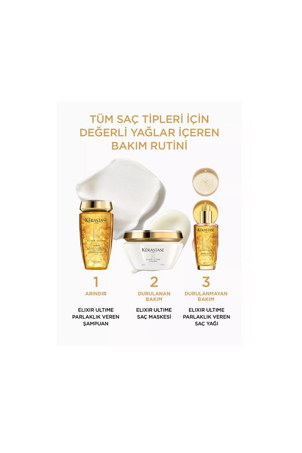 Elixir Ultime Le Bain Parlak Saçlar Için Argan Yağlı Şampuan 250 Ml - 7