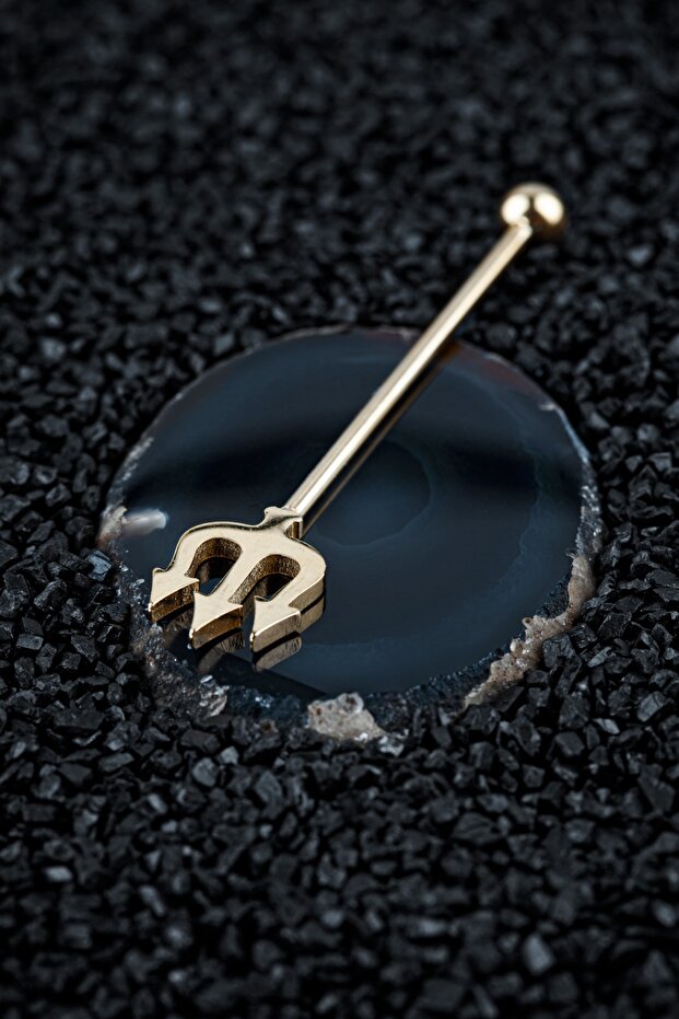 Cerrahi Çelik Köprü Piercing - 1