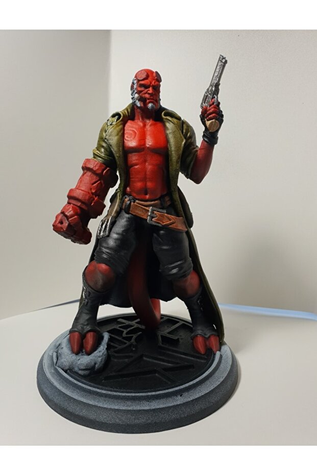 Hellboy Marvel Boyalı Figür 26 Cm (dev Boy) - 4
