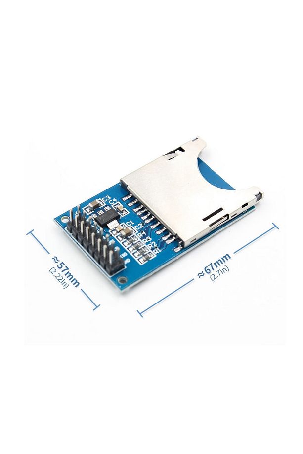 Sd Kart Modülü Hafıza Bellek Okuma Yazma Spı 3.3v/5v Data Kayıt Logger Arduino Memory Ses Mp3 Kayıt - 1