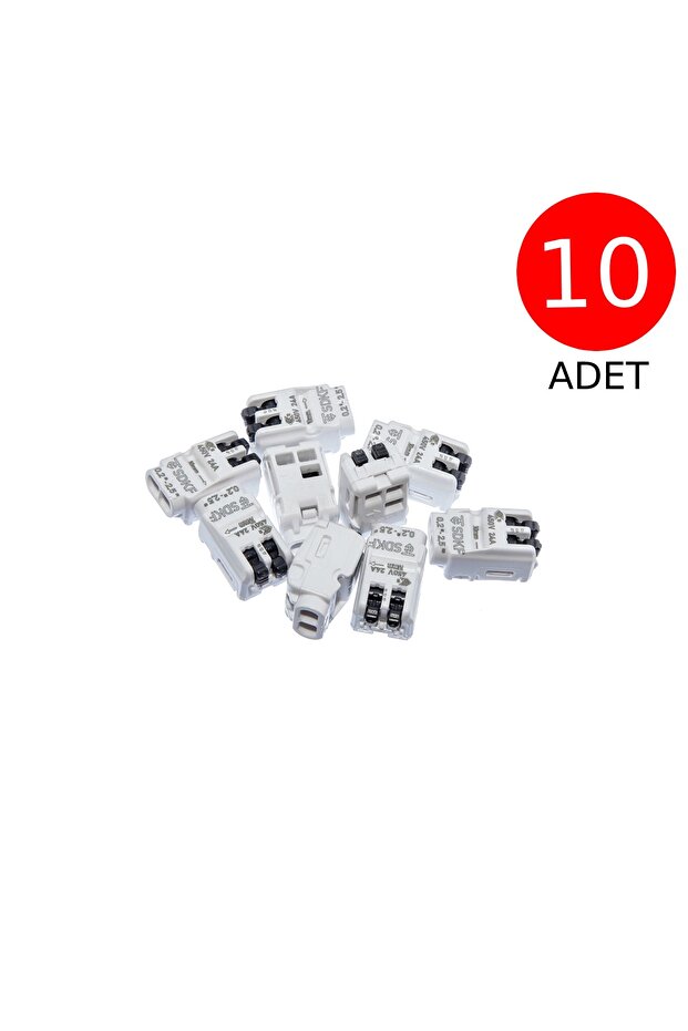 Buat Klemens Mandallı 2 X 2.5 mm 10 Adet - 1