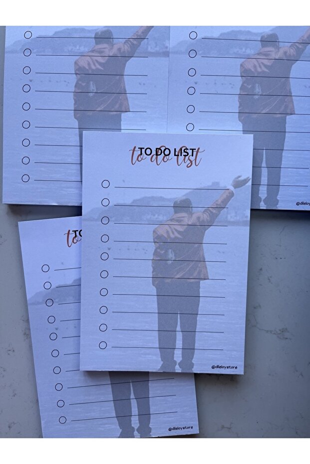 Leyla Ile Mecnun Ismail Abi Baskılı To Do List /bloknot Defter A6 (10X14,5) - 1
