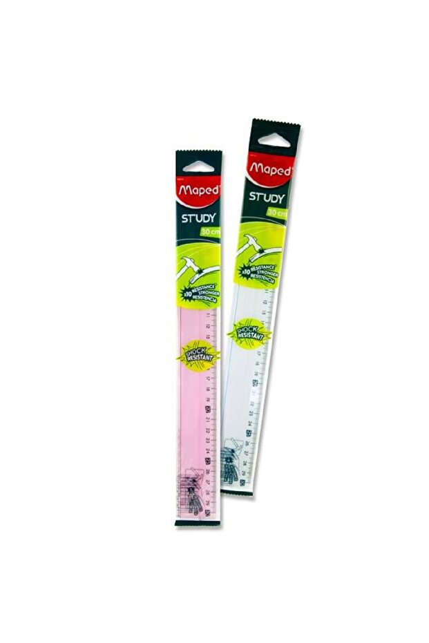 30cm Study Unbreakable Ruler245510 - 1