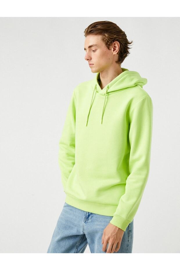 Basic Hooded Sweatshirt - 3