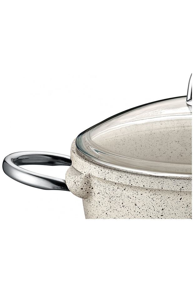 Vision Casting Deep Pot 20 cm Fehér - 4