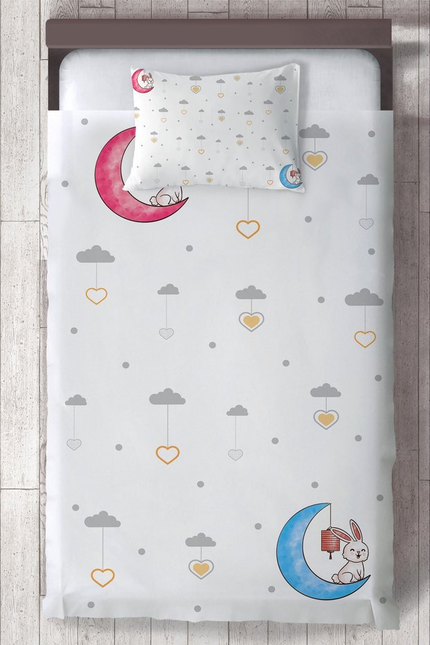 Baby and Children's Room Cute Rabbits Bedspread Bmyö-074