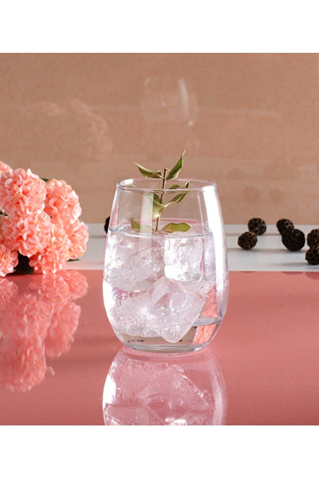 420858 Amber Dessert Presentation Glass 6-Piece