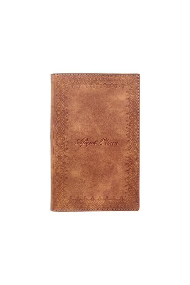 (1 Piece) Leather Account Pad Box, with Change, Ticket Box, Color Options