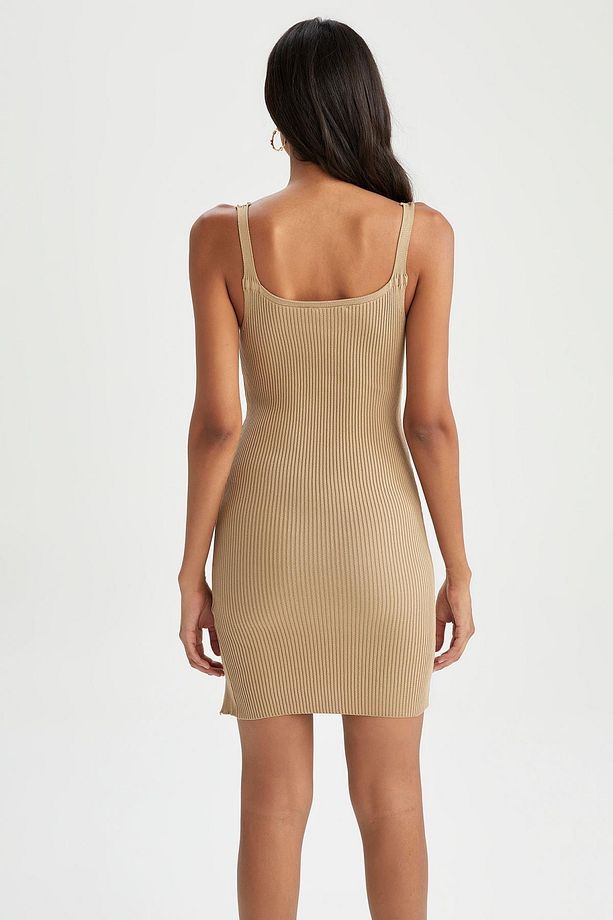 Regular Fit Elbise - 4
