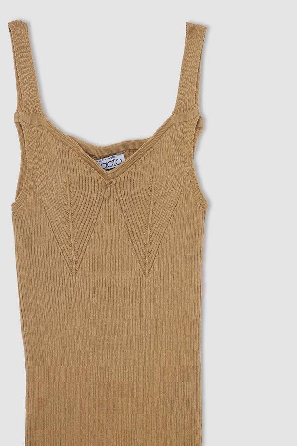 Regular Fit Elbise - 6