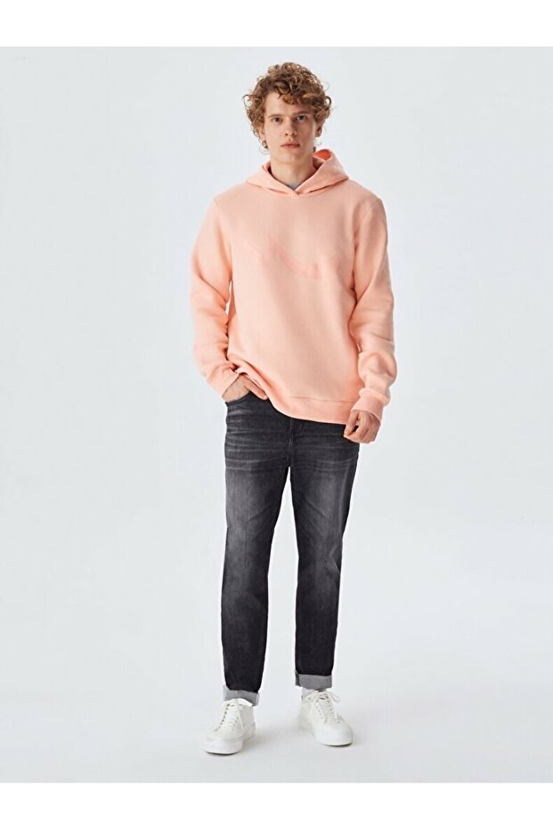 Weyıke Kapişonlu Erkek Sweat - 1