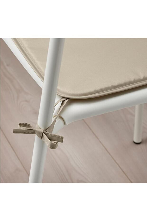 Bramön Sandalye Minderi, Gri-bej, 4'lü - 2