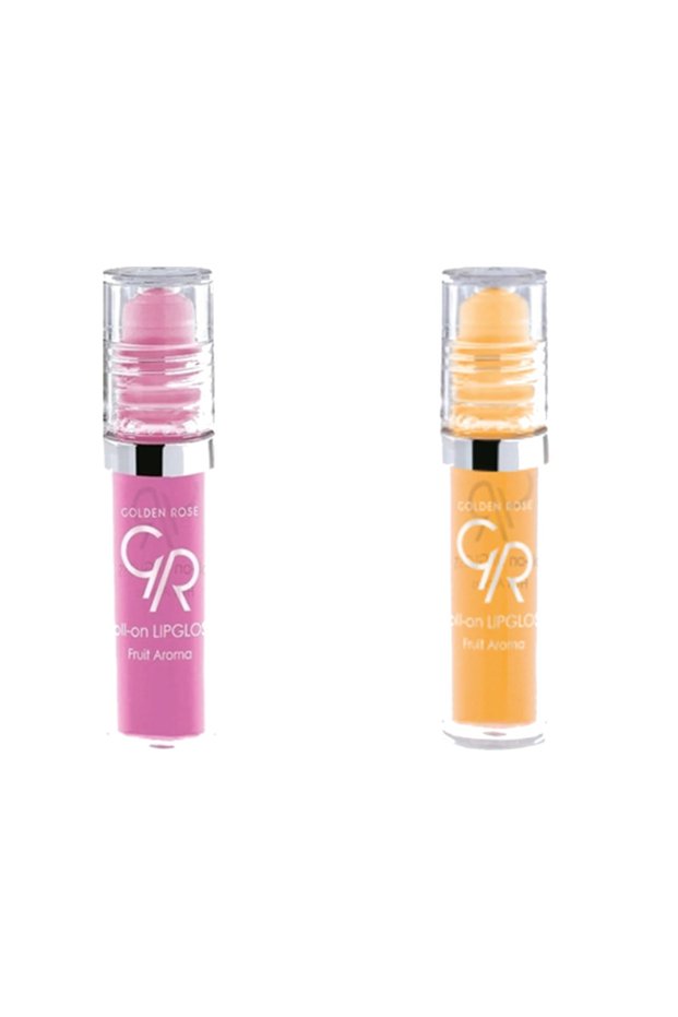 Strawberry and Banana Fruit Lip Gloss - Roll On Lipgloss8691190890520
