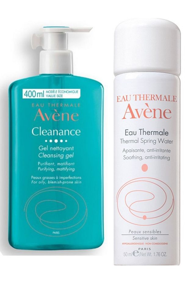 Cleanance Yüz Ve Vücut Temizleme Jeli 400 Ml - Termal Su 50 Ml - 1