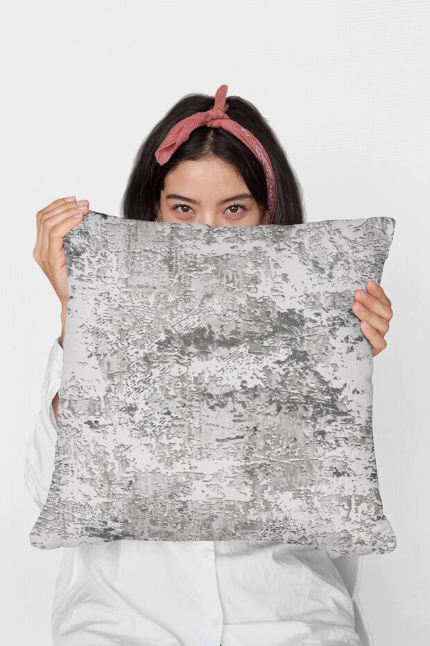 43x43cm Woven Premium Thai Feather Fabric Double Sided Vintage Throw Pillow Pillowcase Krl101