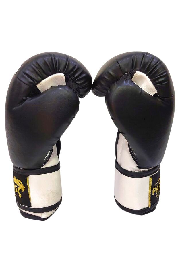 Force Boks Kick Boks Eldiveni Siyah - 4