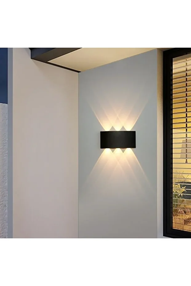5 Adet 10 Watt Gün Işığı Ledli Işık Süzmeli Dekoratif Led Aplik Salon Balkon Ünite Üstü Aplik - 4