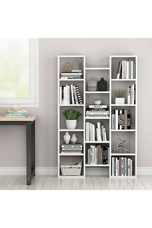 White Le Scale Kitaplık - 1