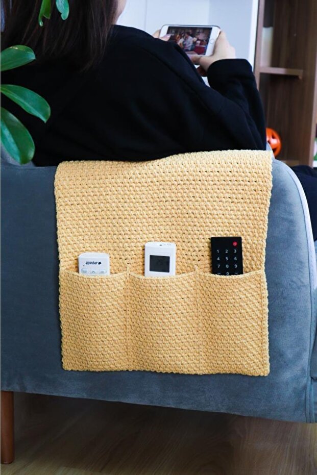 Saks Mavi Pamuk Makrome Ip - 2