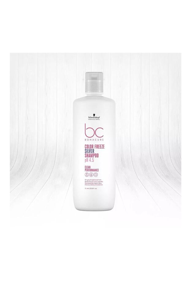 Bc Bonacure Color Freeze Silver for Light Toned Hair Shampoo 1000 ml Ph 4.5