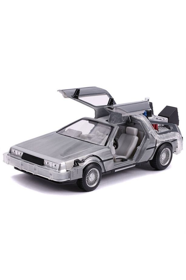 Geleceğe Dönüş Arabası 2 Back To The Future 2 Işıklı Tekerlekleri Döner Orjinal - 2