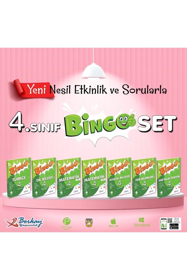 4.sınıf Bingo Set