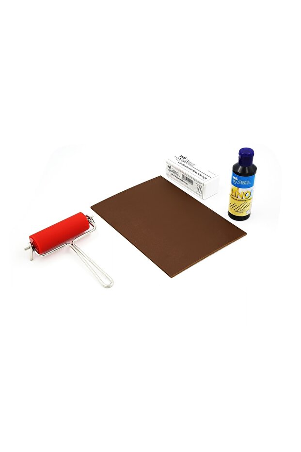 Linol Baskı Seti - A5 - 4