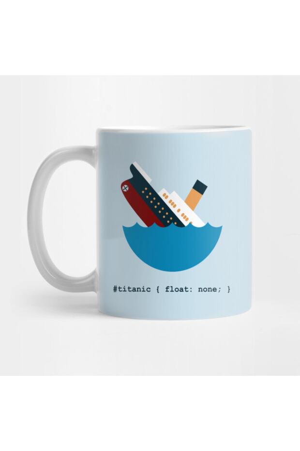 Titanic Css - Programming Mug - 1