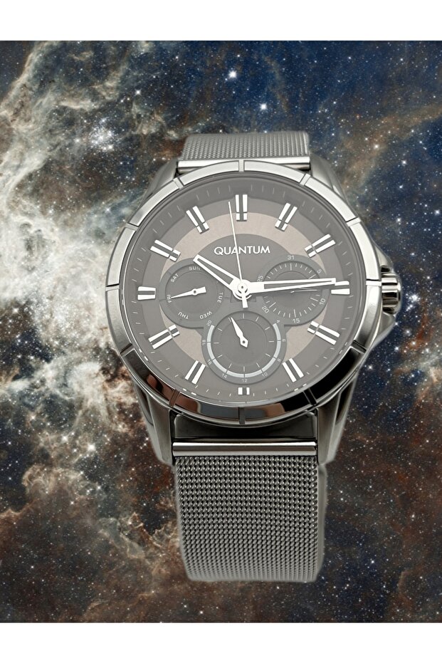 Çelik Hasır Kordon Şık Kadın Kol Saati - 1