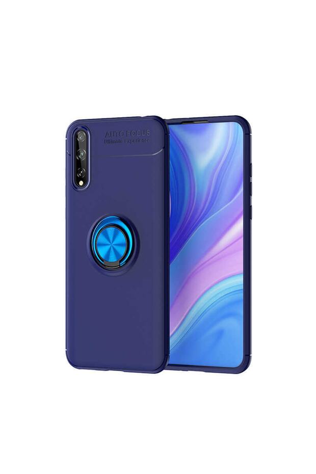 Huawei P Smart S Case Full Protection Silicone Cover with Ring