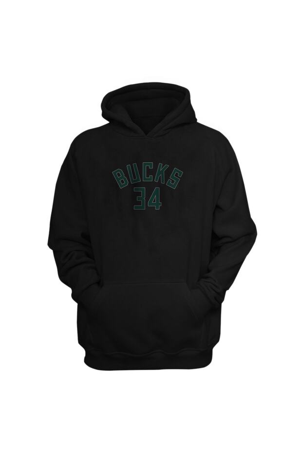 Men's Black Milwaukee Giannis Antetokounmpo Hoodie Sweatshirt