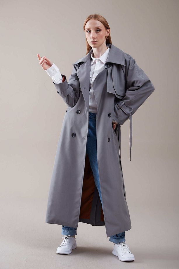 Ruby Oversize Trençkot - 5