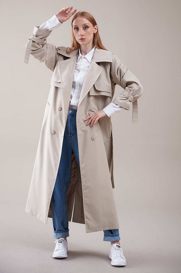 Ruby Oversize Trençkot - 4