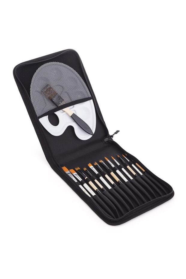 Çantalı Fırça Seti - 14 Parça - 1