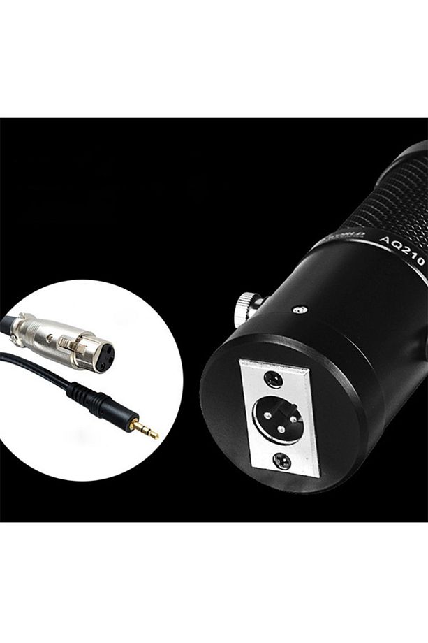 Aq210 Condenser Stüdyo Profesyonel Kayıt Ve Yayın Mikrofonu Studio - 5