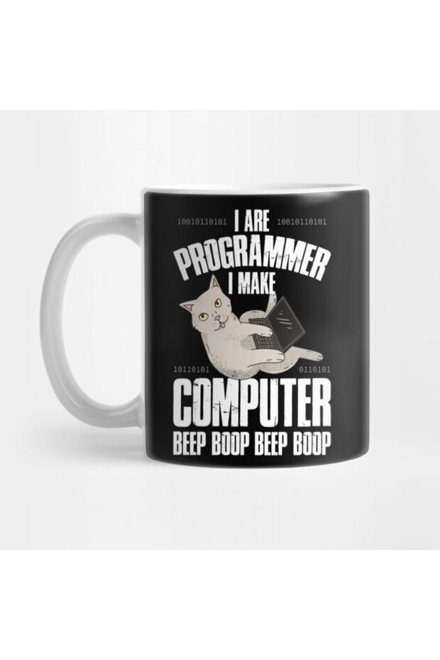 Programmer Cat - Programming Mug - 1
