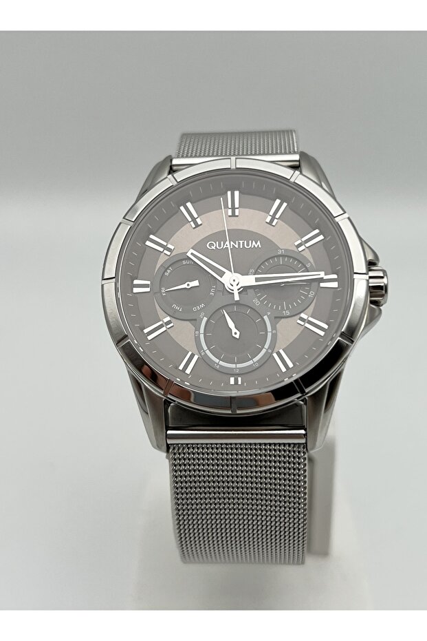 Çelik Hasır Kordon Şık Kadın Kol Saati - 5