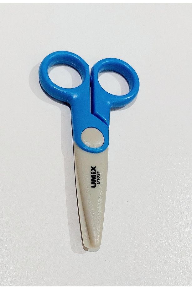 Küt Uçlu Sadece Kağıt Kesen Makas - 1