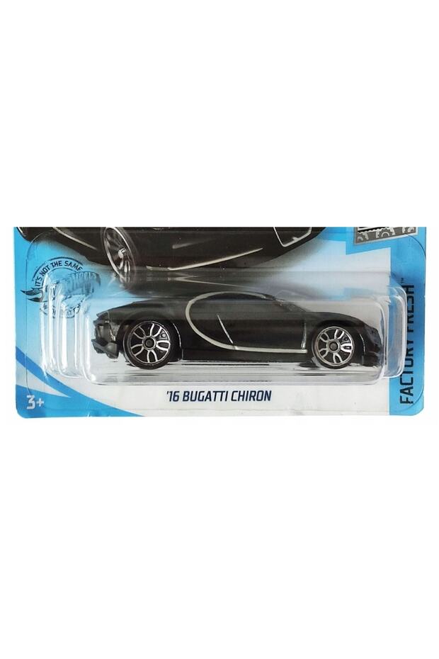 2016 Bugatti Chiron Black 1:64 - 2