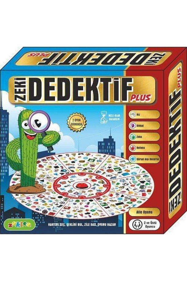 Zeki Dedektif Plus Oyun Seti (Eğitici Zeka Mantık Ve Strateji Oyuncakları) - 1