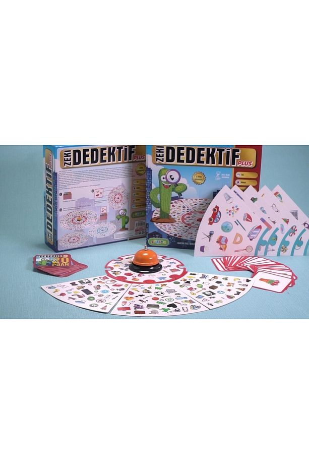 Zeki Dedektif Plus Oyun Seti (Eğitici Zeka Mantık Ve Strateji Oyuncakları) - 2