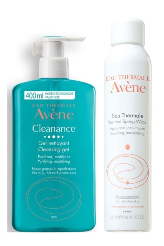 Cleanance Yüz Ve Vücut Temizleme Jeli 400 Ml - Termal Su 300 Ml - 1