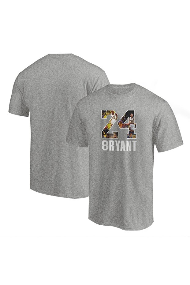Erkek Mor Kobe Bryant Tshirt - 4
