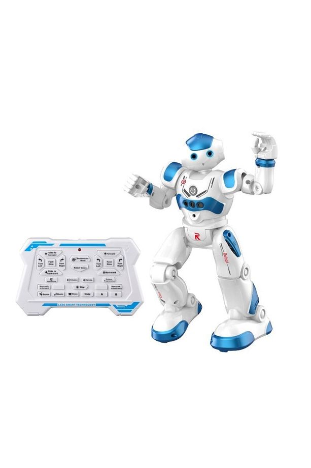 Uzaktan Kumandalı Şarjlı Hareketli Robot Oyuncak Robotik - 7