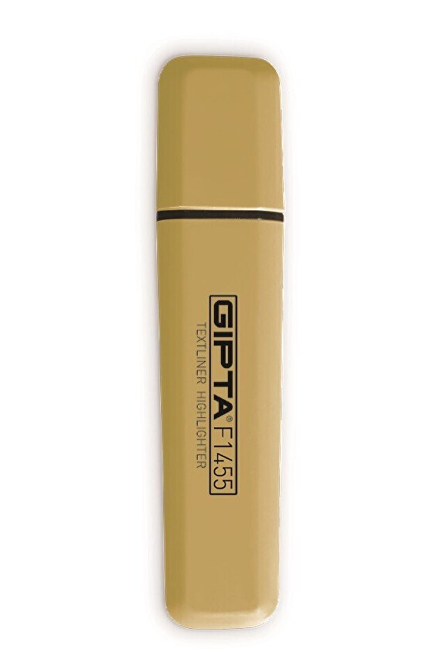 Highlighter Marker - Highlighter Pen (Marking Pen) 5mm Cut Point Pastel Yellow (Pack of 12) F1455