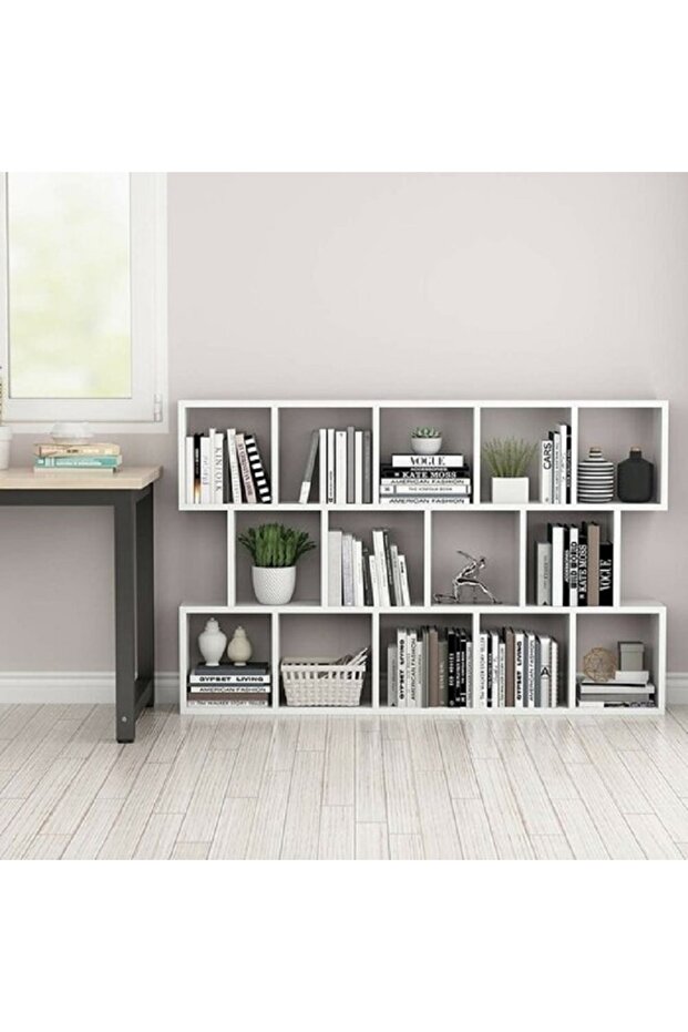 White Le Scale Kitaplık - 4