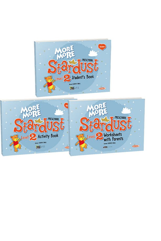 0 More&more Level 2 Preschool Stardust 4-5 Yaş (3 Lü Set) - 1