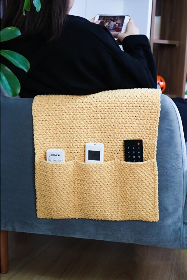 حبل مكرامية من القطن الكاكي - 3