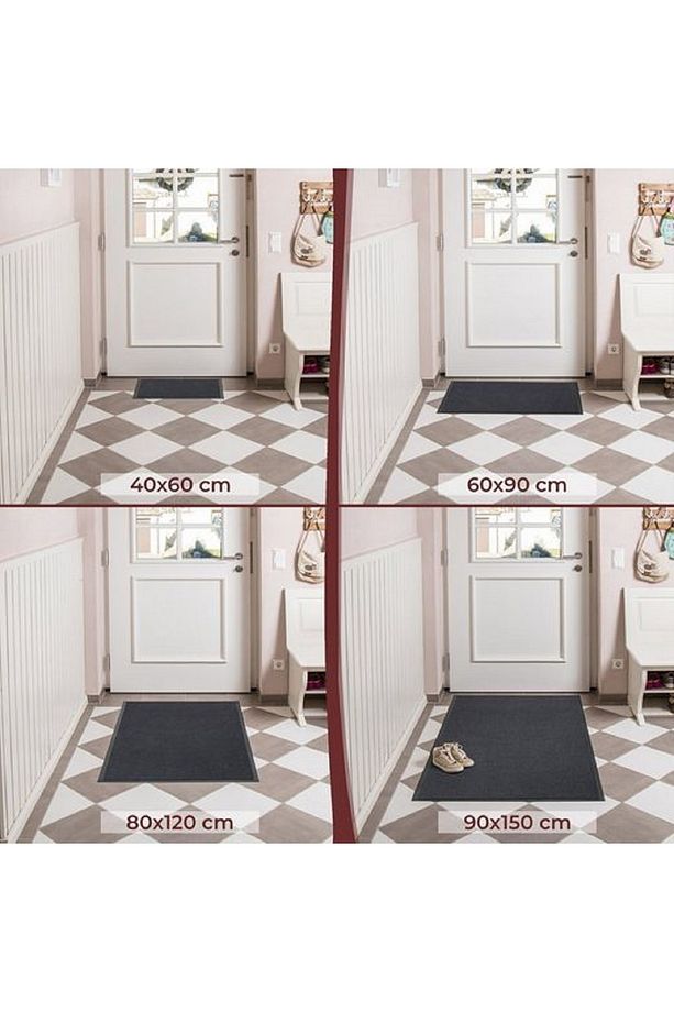 Nem Alıcı Kapı Önü Paspas 50x80 Profesyonel Kapı Paspası - 8