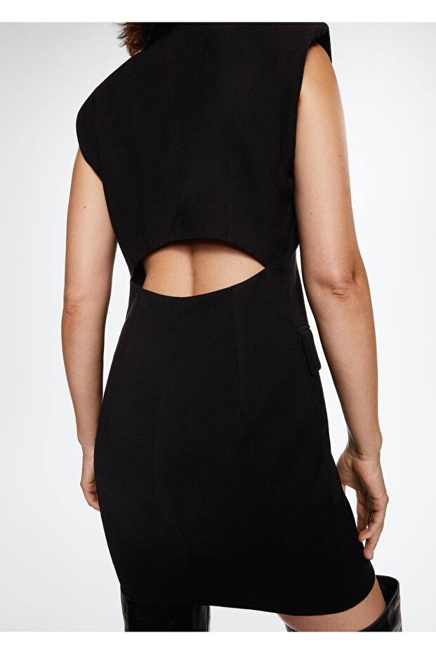 Rochie cu spate decupat - 5